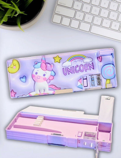Multifunctional Pencil Case - Unicorn